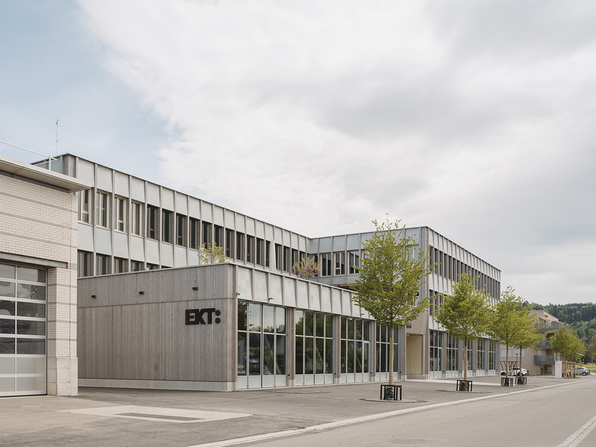 kit architects ausbau ekt werkhof sulgen aussenbild
