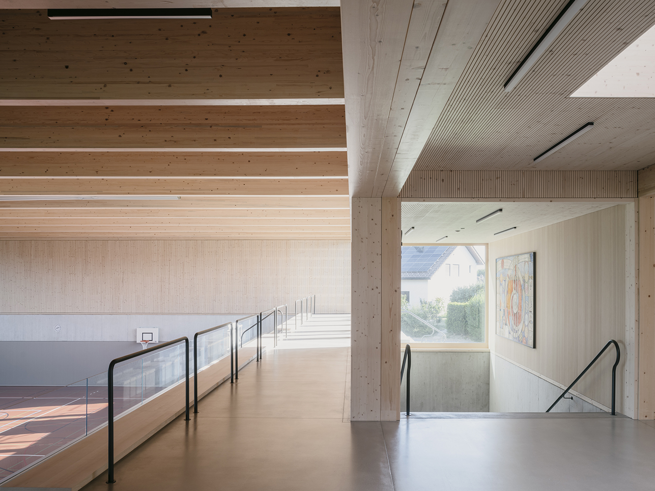 Sporthalle Steinach kit architects Zürich