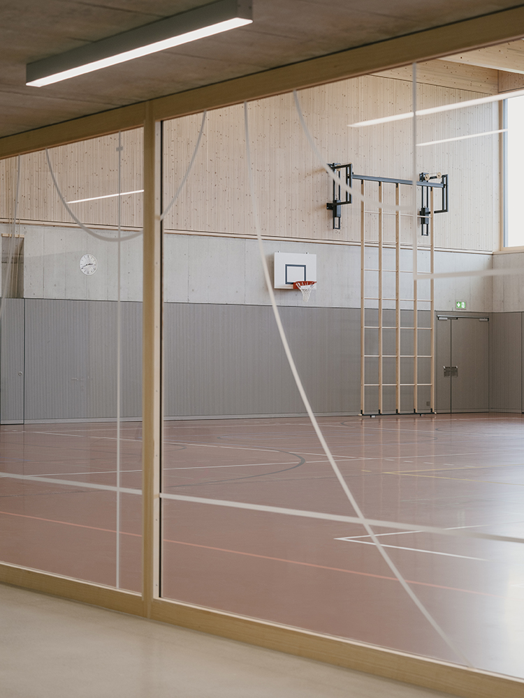 Sporthalle Steinach kit architects Zürich